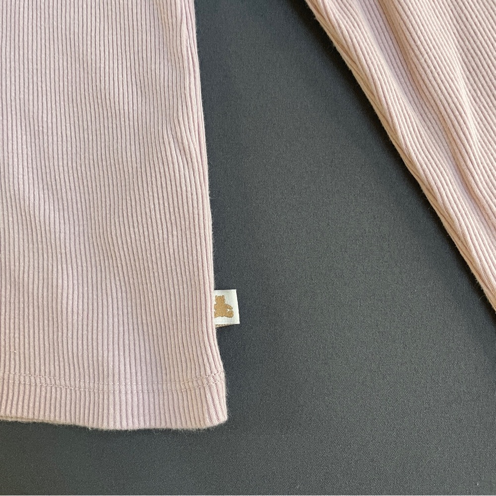 GAP Light Pink Long Sleeve Tee for Kids - Picture 6 of 13
